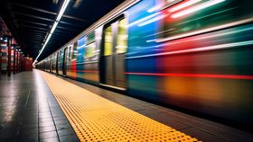 VIDEO O femeie bătută de soț la o stație de metrou din Capitală a fost salvată de altă femeie. Victima a refuzat să depună plângere